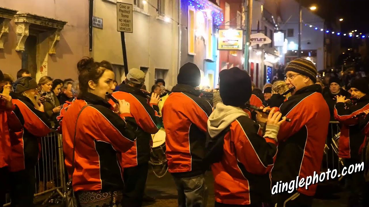 Dingle Ireland welcomes the New Year (2016) in style
