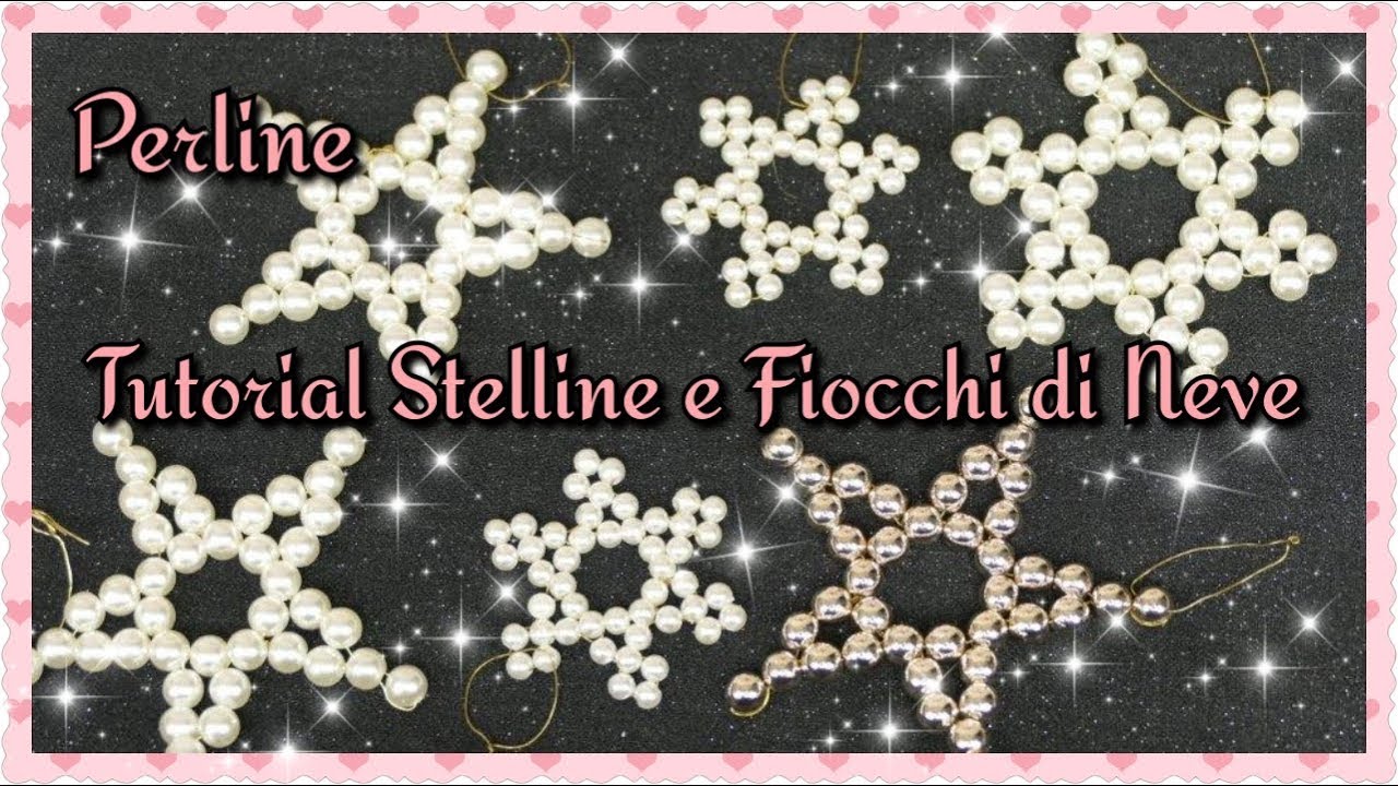 Tutorial: Stelline e Fiocchi di Neve con le perline [FACILE] || laEliZ