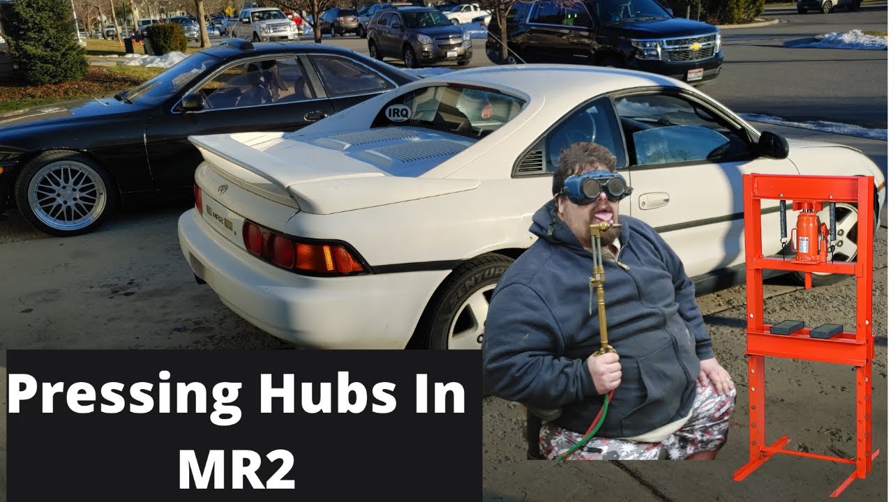 Project MR2 SW20 Wheel Bearing Removal