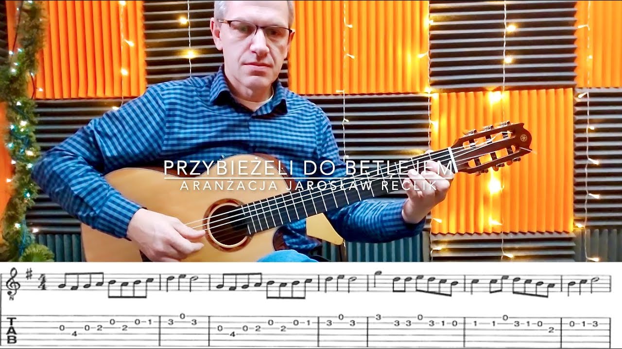 Przybieżeli do Betlejem na gitarę, nuty ,tabulatura.#przybieżelidobetlejem #tabynagitarę #gitara