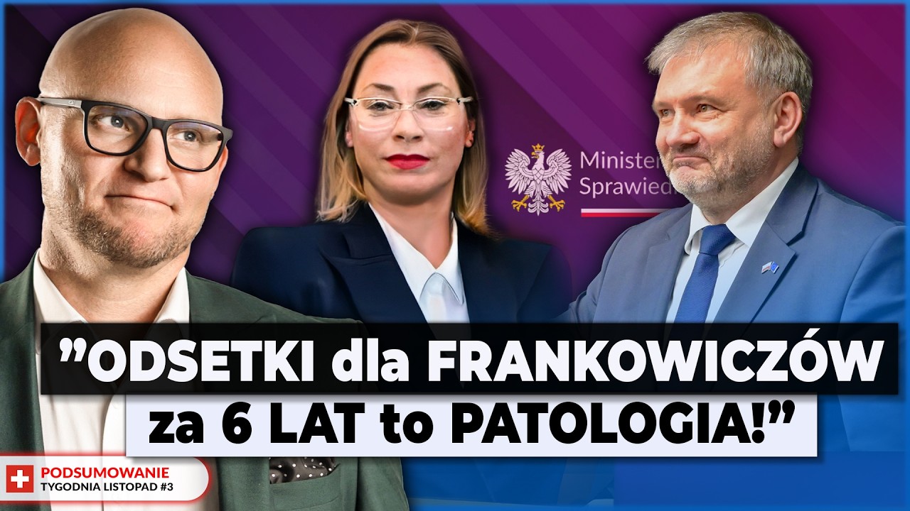 NIEPOKOJĄCE SYGNAŁY dla FRANKOWICZÓW ze strony Ministerstwa Sprawiedliwości! (USTAWA FRANKOWA)