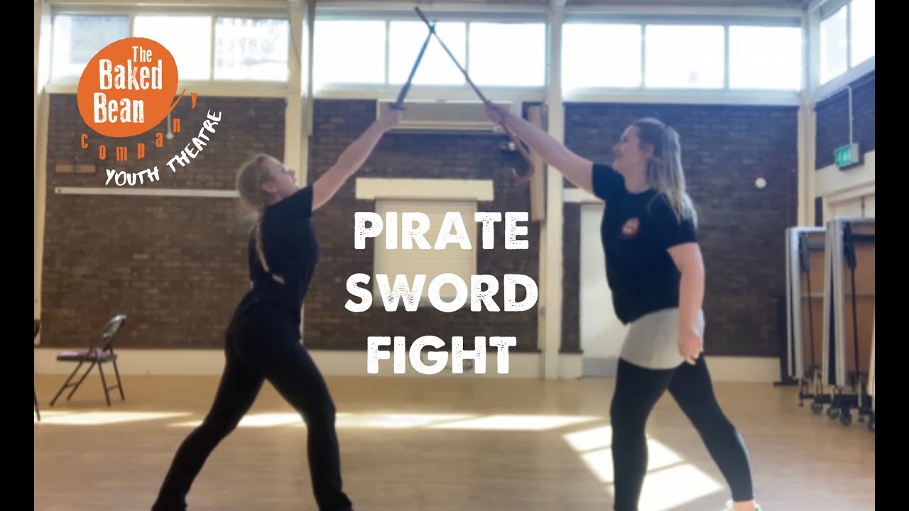 PIRATE SWORD FIGHT – WEEK 2 | BAKED BEAN YOUTH THEATRE ONLINE