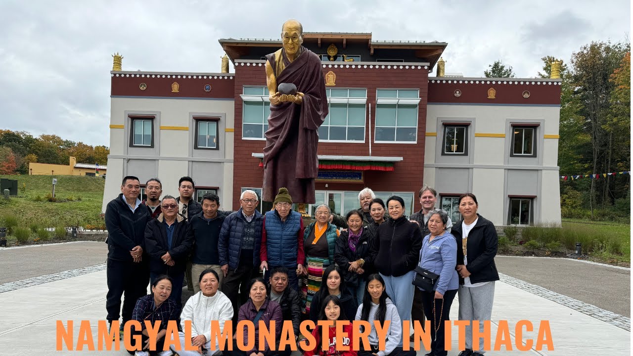 DAY TRIP IN ITHACA NAMGYAL MONASTERY { INSTITUTE OF BUDDHIST STUDIES }WITH FAMILY AND FRIENDS