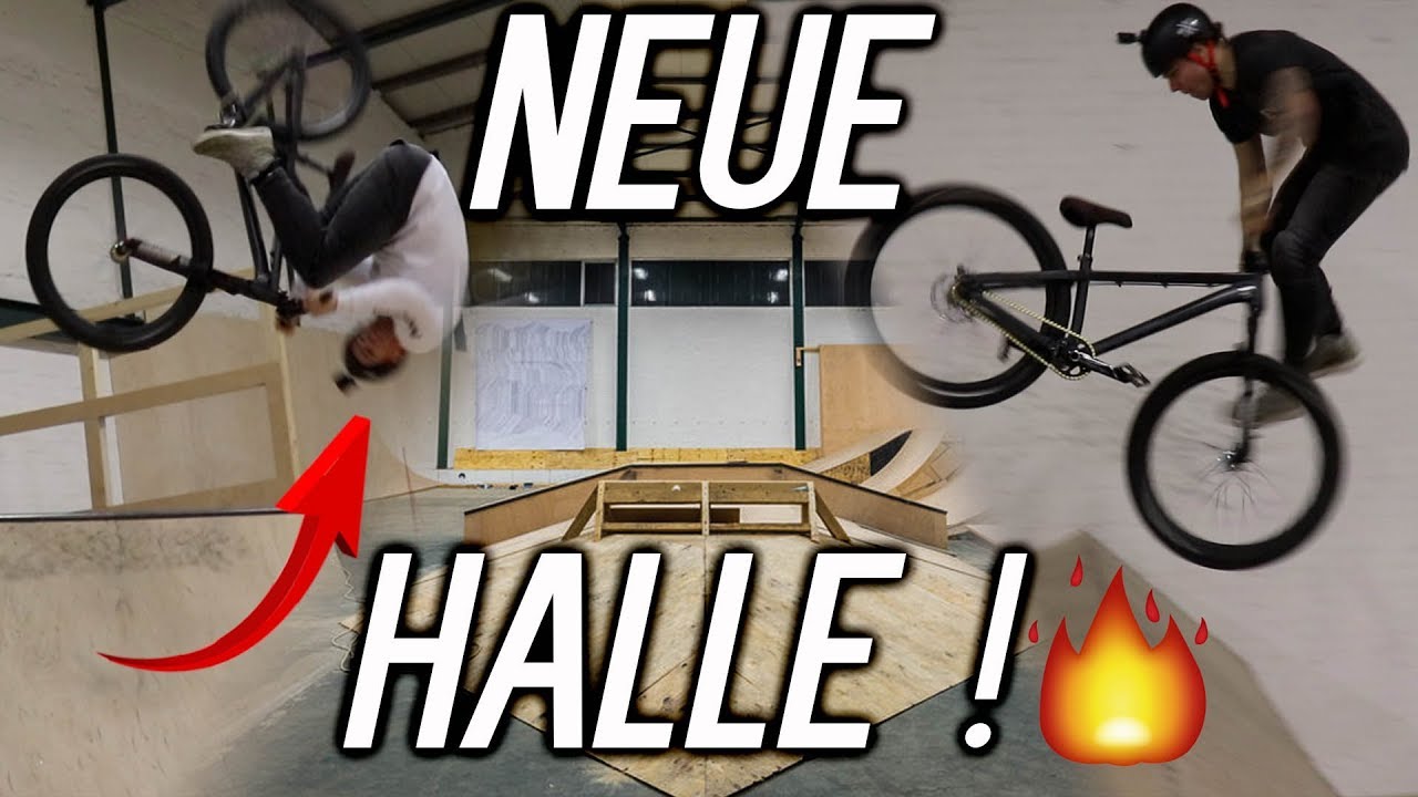 NEUE BIKE-BMX-SKATEHALLE IN DEUTSCHLAND! Gleis D Hannover