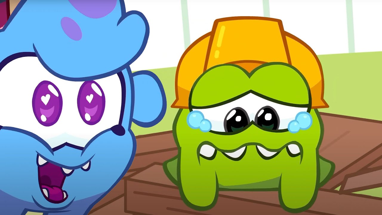 🐶 Om Nom meets New Neighbors! 🐙 Funny Cartoons for Kids