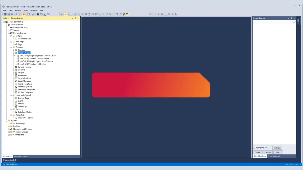 How to use Device Libraries with FactoryTalk View