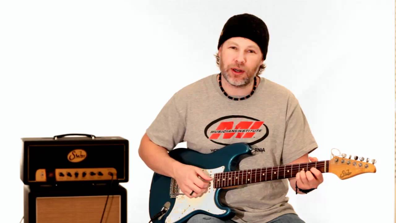 Guthrie Govan Cold Winter Guitar Lesson Part 1 of 2