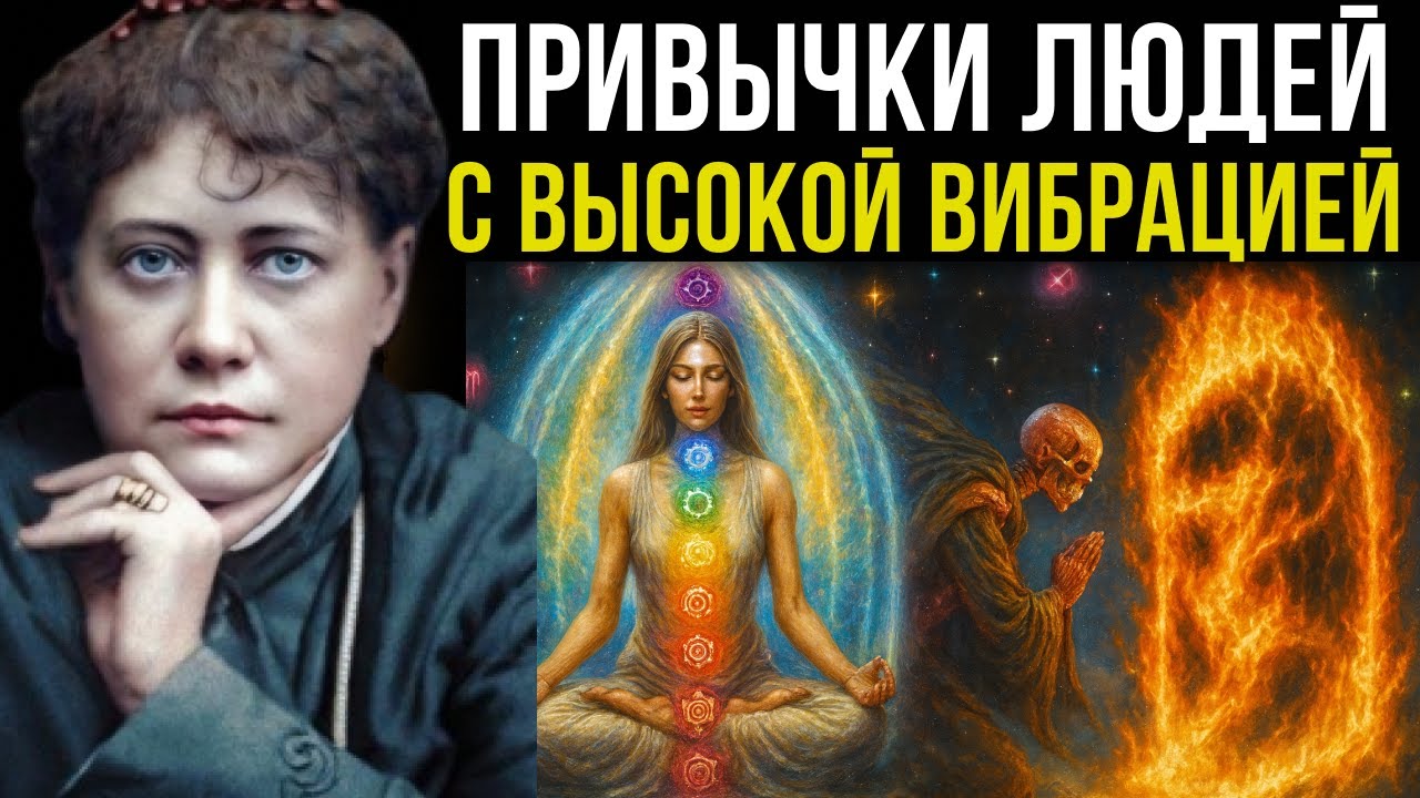 12 ПРИВЫЧЕК высоковибрационных людей, которые ПРИТЯГИВАЮТ УСПЕХ без усилий — Елена Блаватская