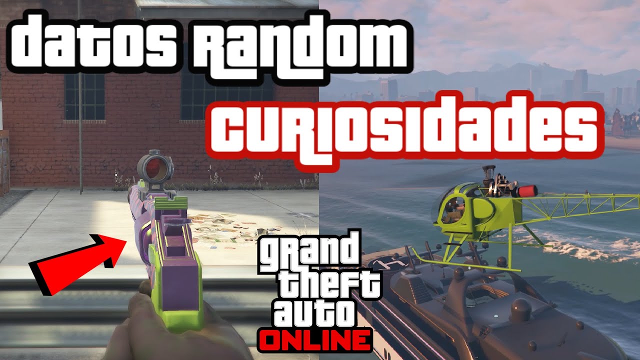 Datos RANDOM, DETALLES y CURIOSIDADES que probablemente NO CONOCÍAS en GTA Online
