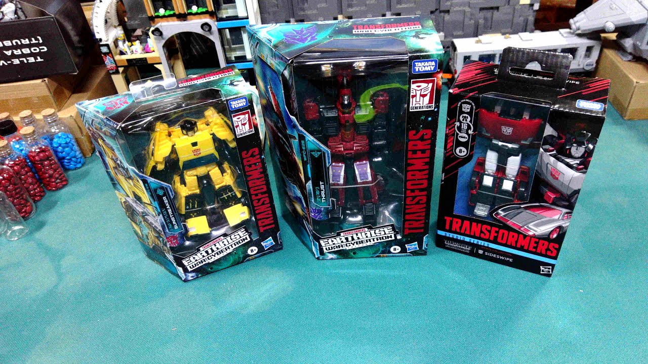 Transformers Thrust Sunstreaker and Sideswipe