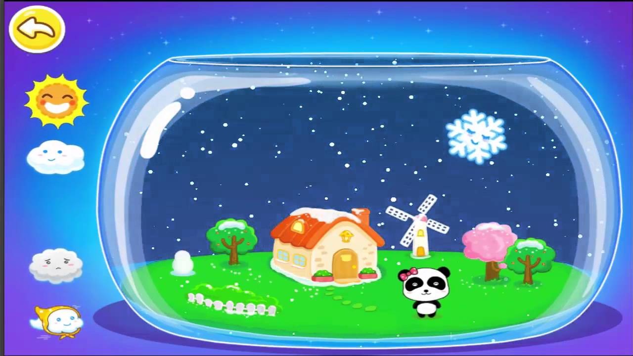 The Weather - Panda games BabyBus Kids Games