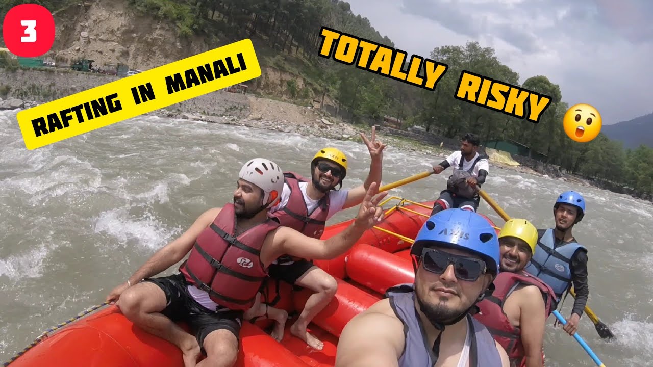 River Rafting In Manali 🤩 // Manali To Solang Valley ❣️ // Gurvlogs // Manali Trip 2024