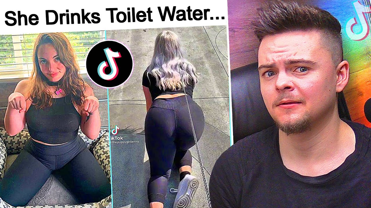 Этот тиктокер ведёт себя как собака