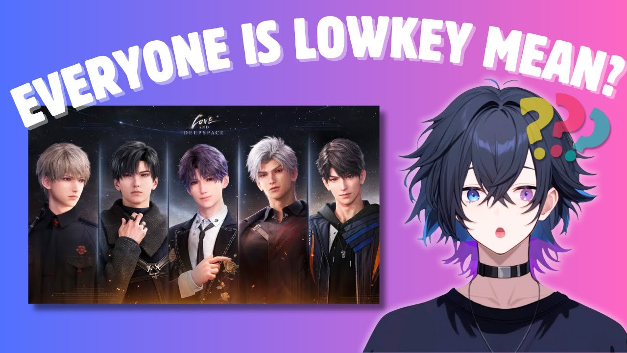🏳️‍🌈✨ Queer Enby VTuber Plays Love & Deepspace for the FIRST TIME ✨