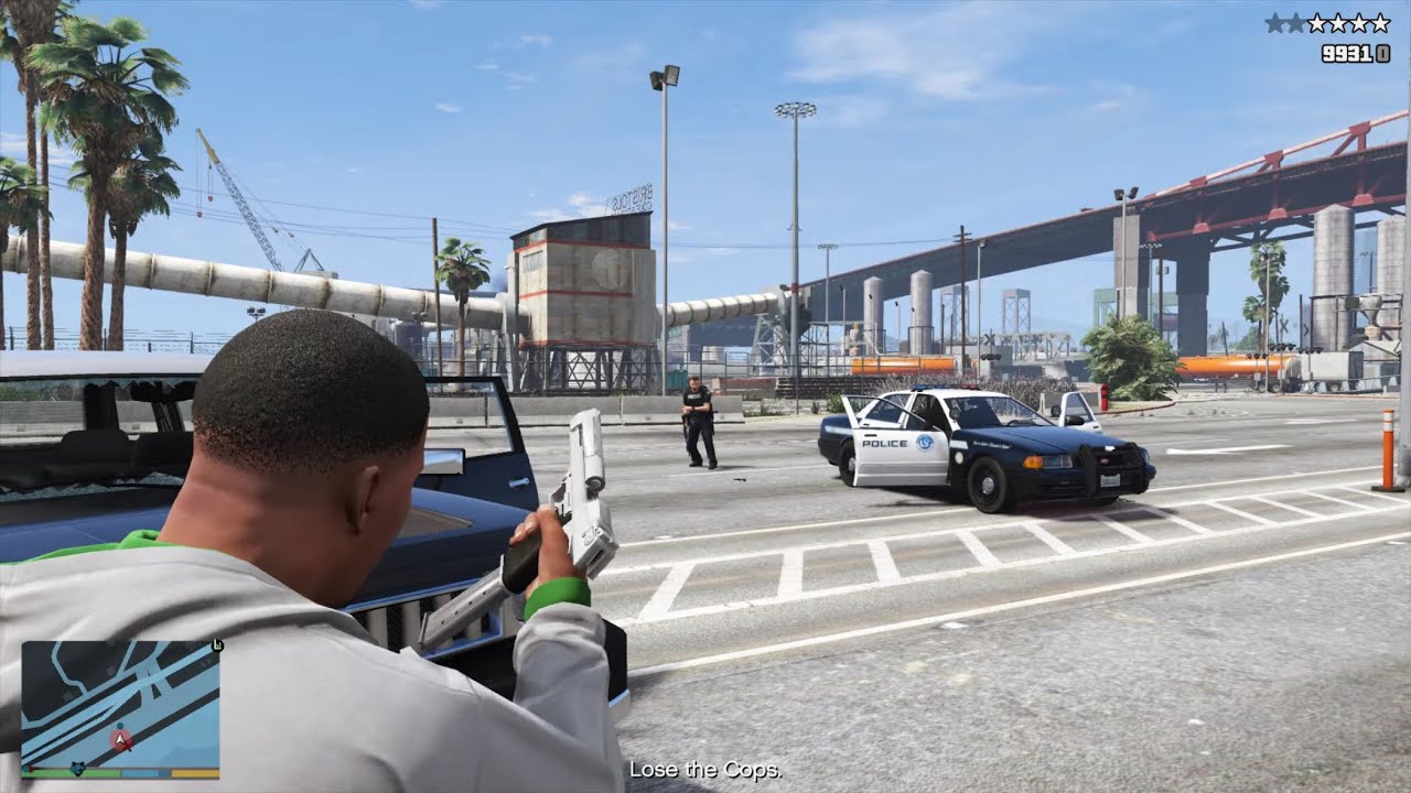 GTA 5 - Vagos Cargo Ship Heist + Ten Star Escape