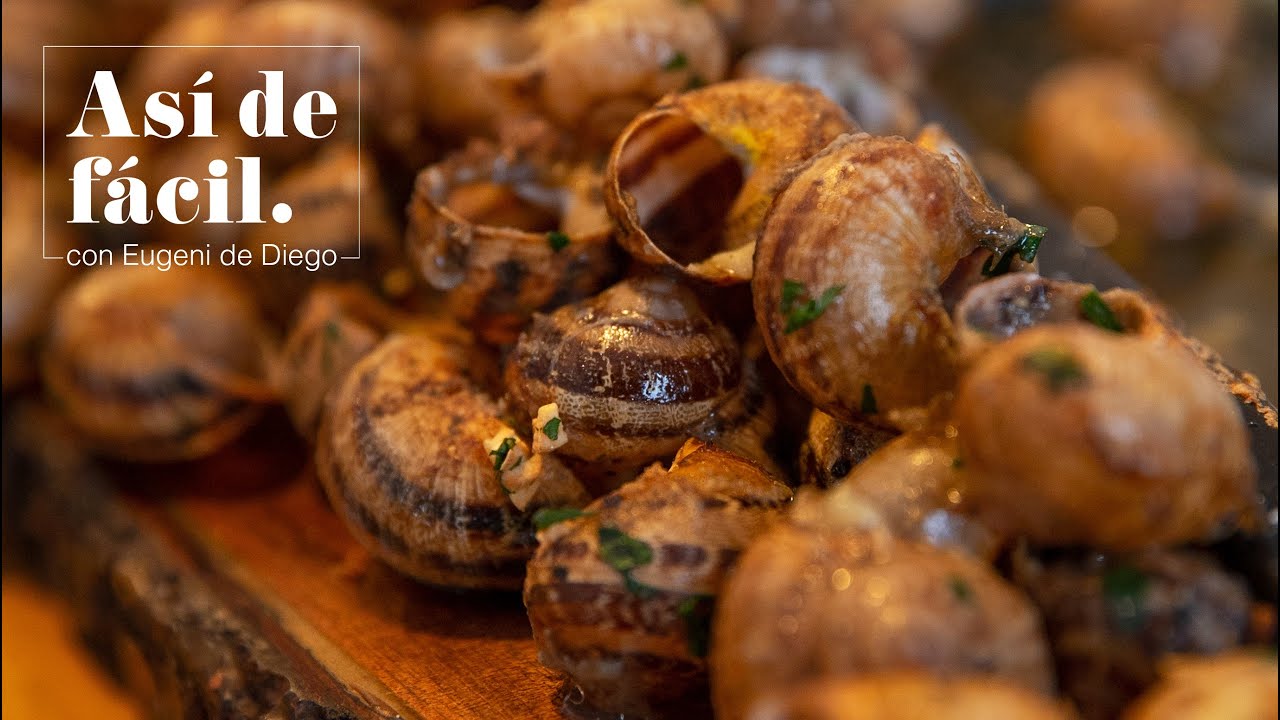 Preparar estos sabrosos caracoles a la llauna es ‘Así de fácil’