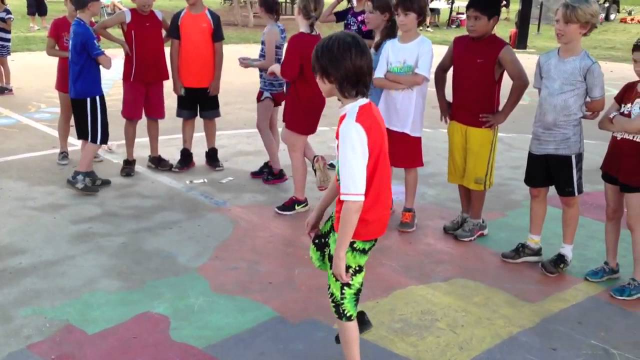 Nevan Dancing to Radioactive at Field Day