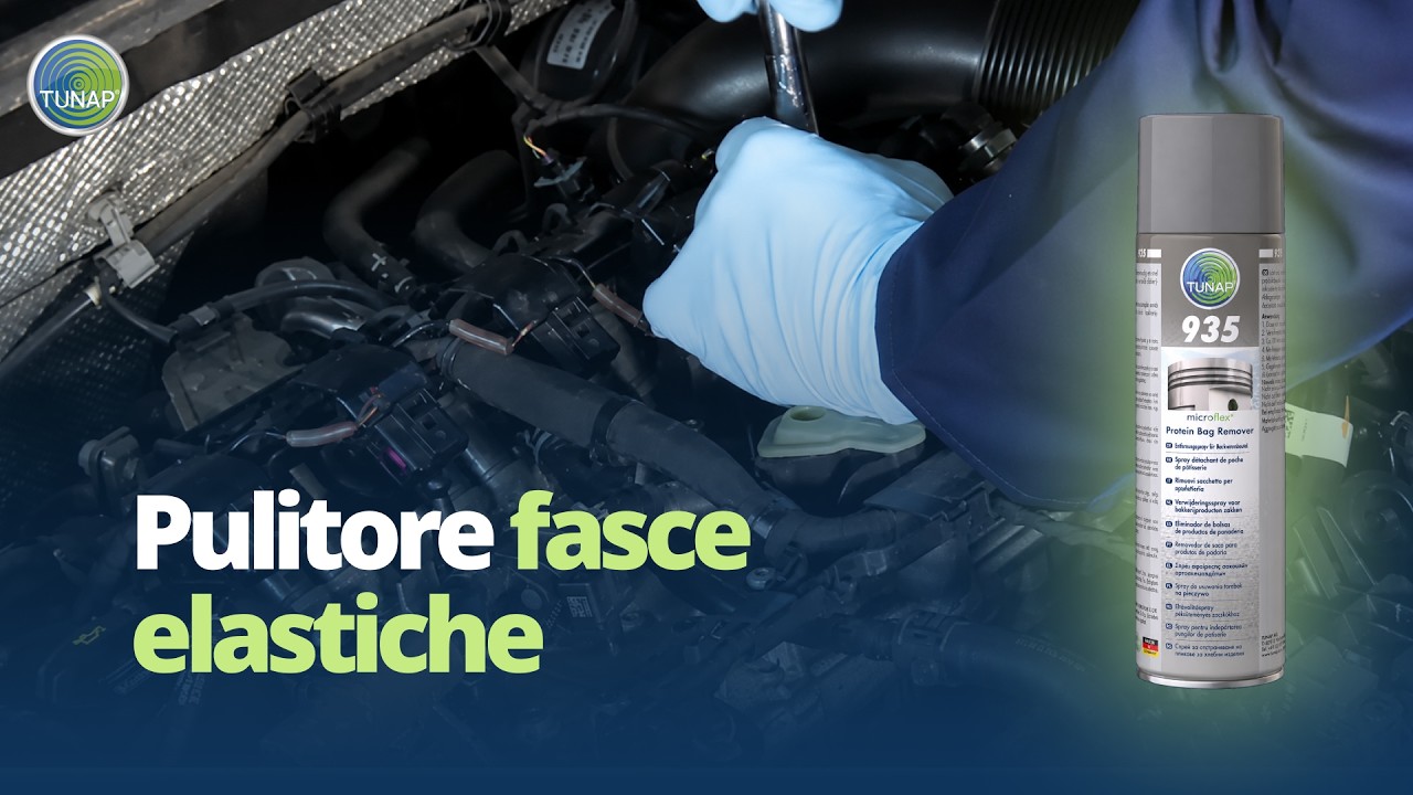 Come utilizzare TUNAP microflex® 935 pulitore per fasce elastiche?