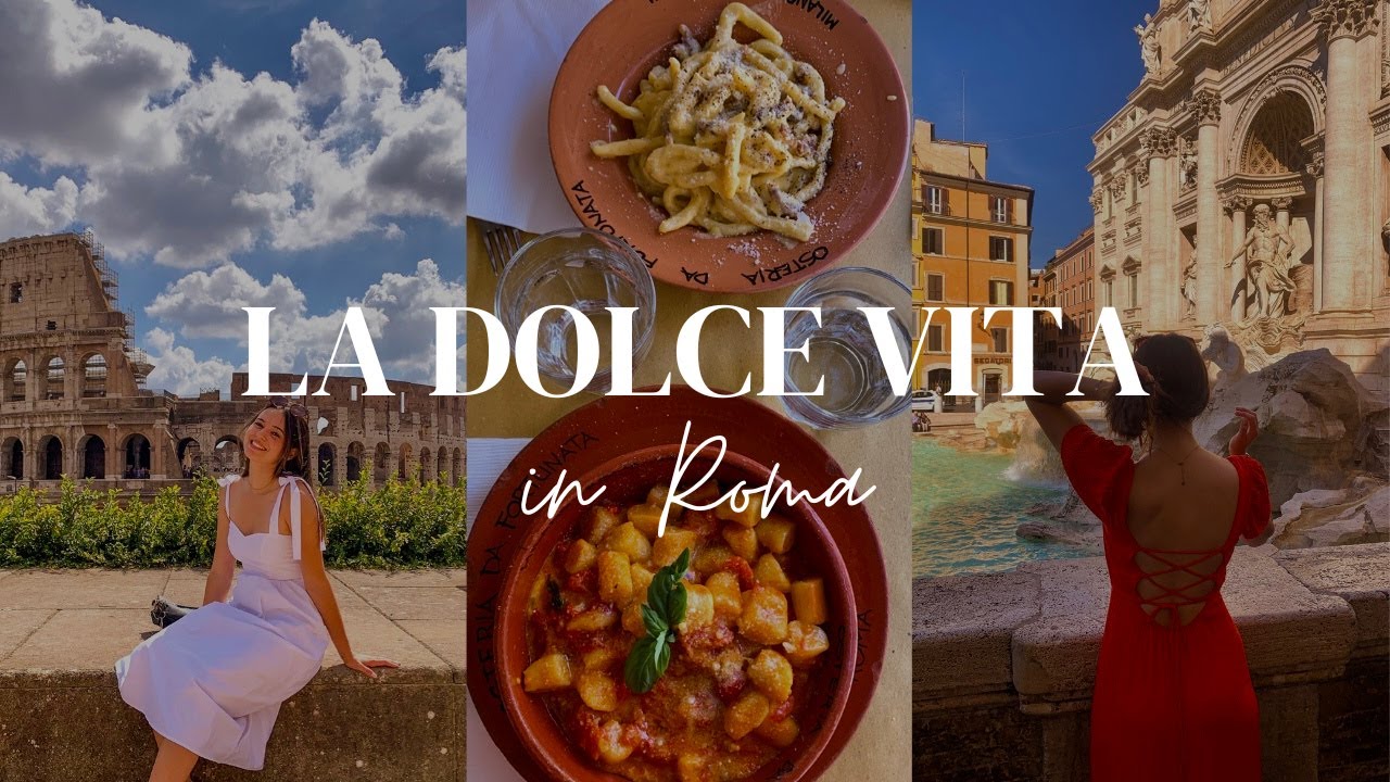 la dolce vita à rome -  restaurants, visites, ...