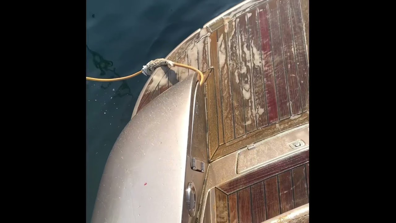 Riva rivale deck cleaning