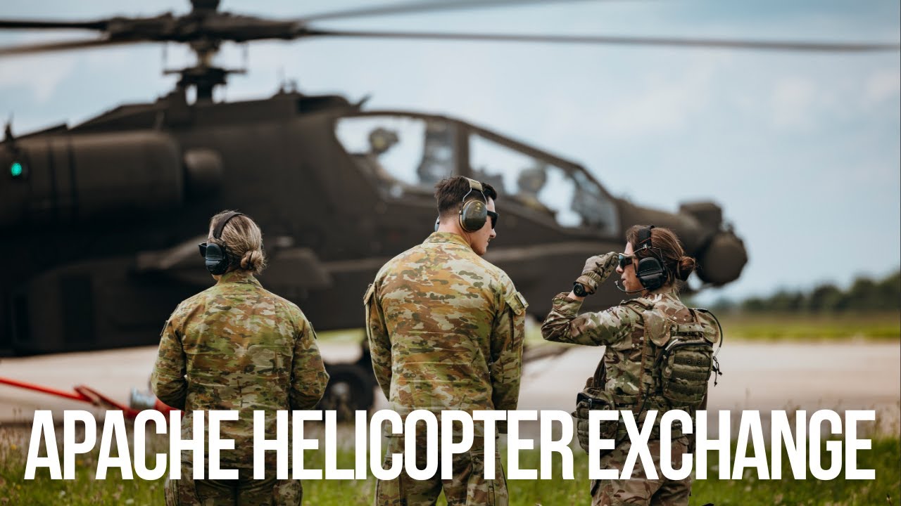 ADF | Army Aviators on UK Apache Helicopter Exchange
