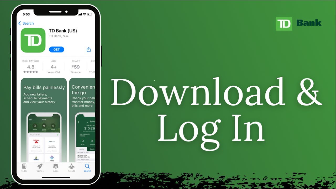 TD Bank Mobile App | How to Download TD App & Login