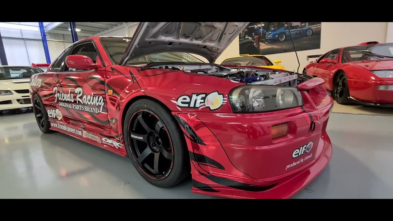 Friends Racing R34 GT-R 1400ps Champion GT-R