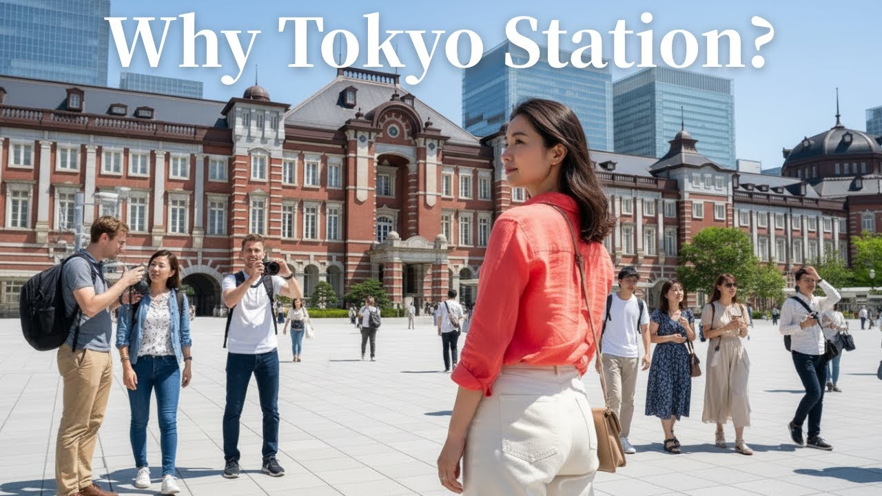 Why People Stop at Tokyo Station 🇯🇵✨