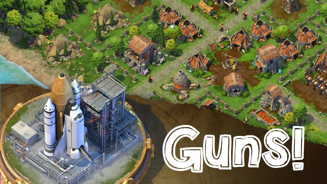 DomiNations Android/iOS Game GUNPOWDER UNITS ATTACK ARQUEBUSIER AND BOMBARDS!