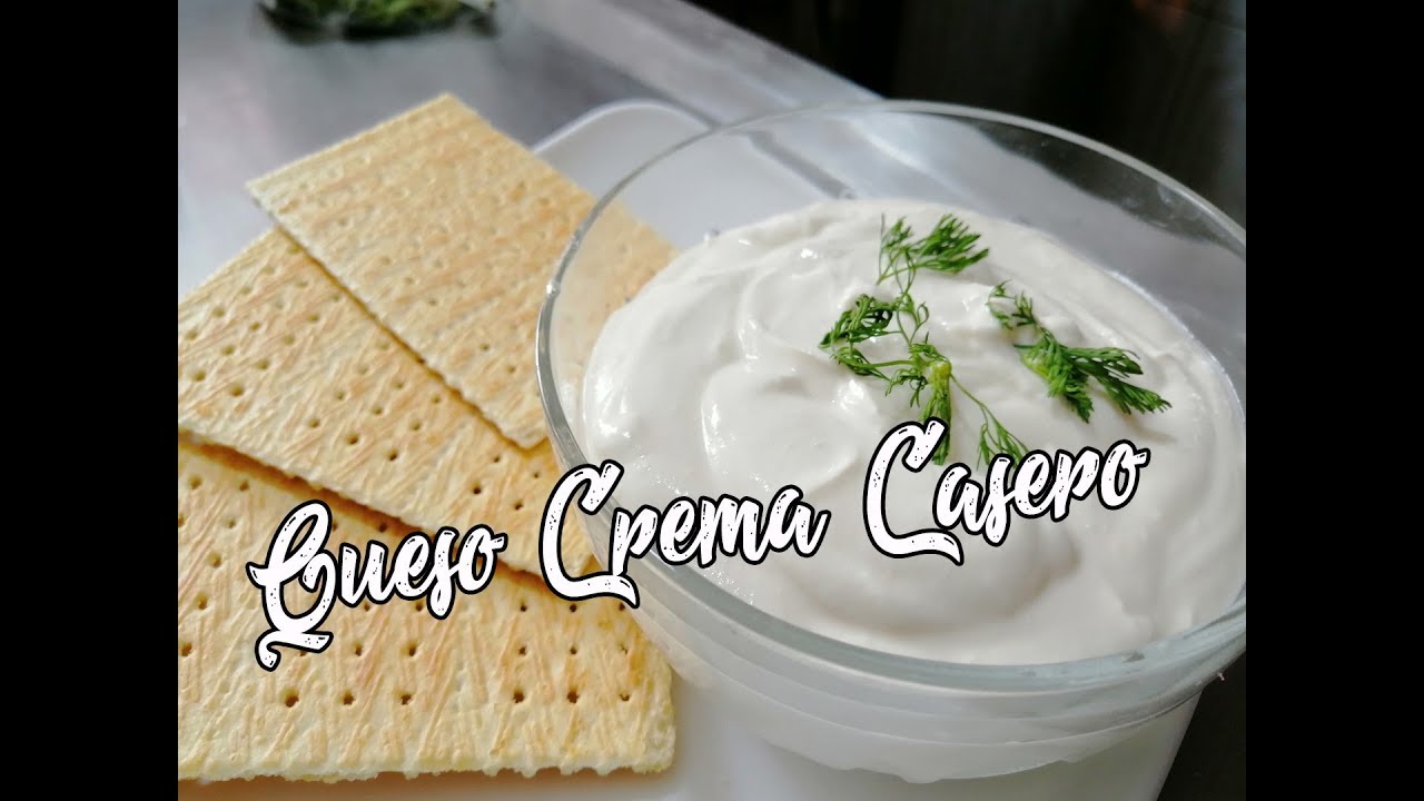Como Hacer Queso Crema Casero - Con 3 ingredientes