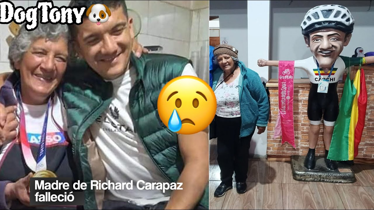 Fallece Ana Montenegro Mam&aacute; de Richard Carapaz as&iacute; la despiden sus familiares