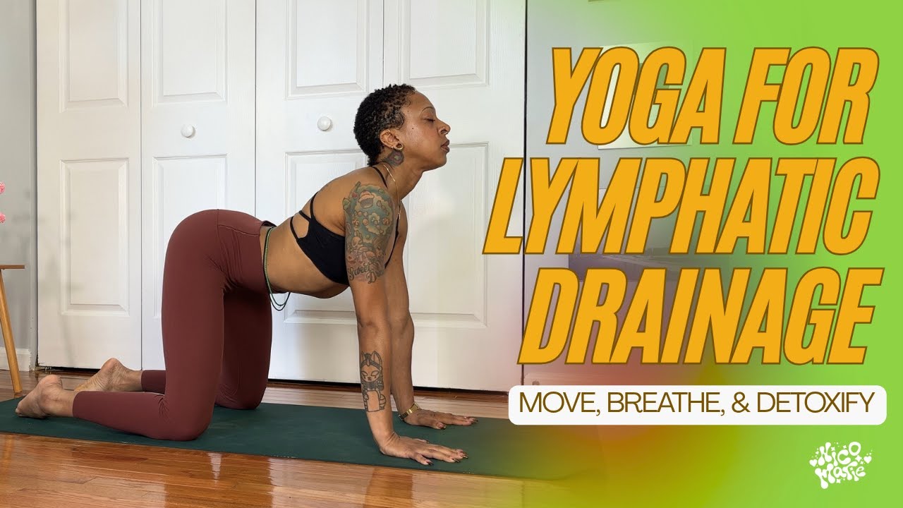 Yoga for Lymphatic Drainage | Move, Breathe, & Detoxify | 15 Minutes