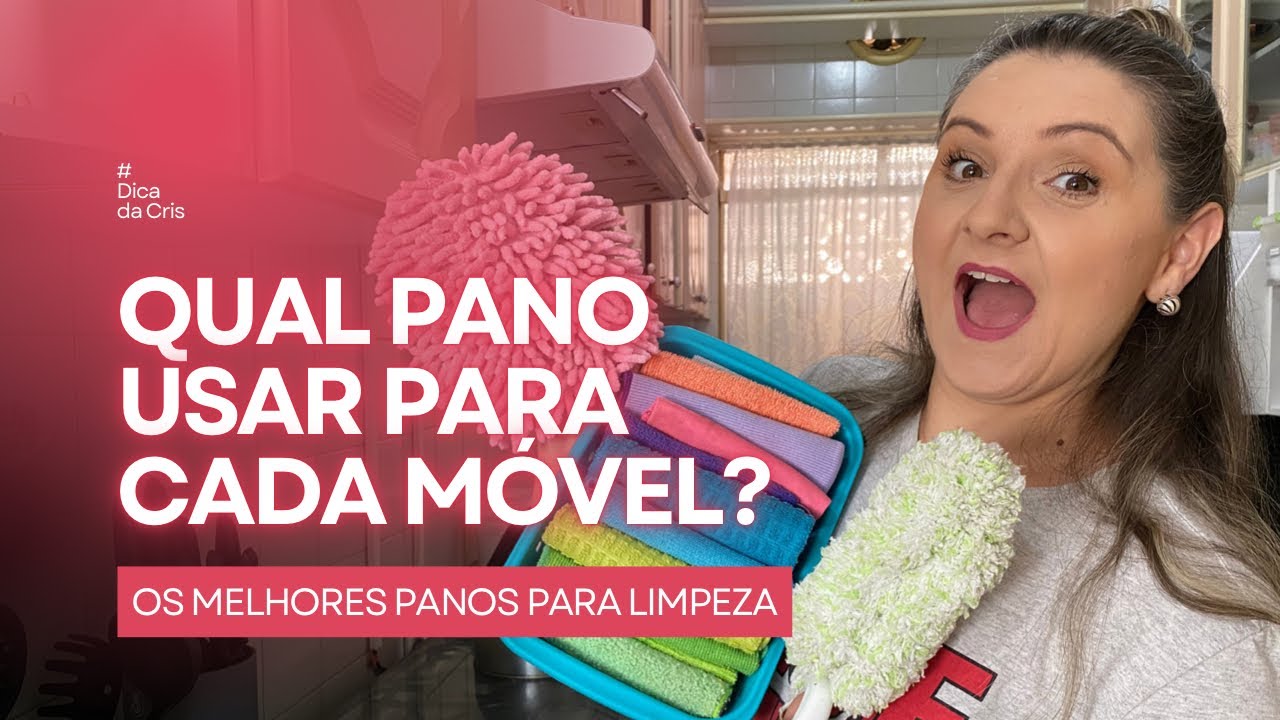TUDO QUE VOCÊ PRECISA SABER SOBRE PANOS DE MICROFIBRA | COMO LIMPAR MELHOR | #crisribeirotv #dica