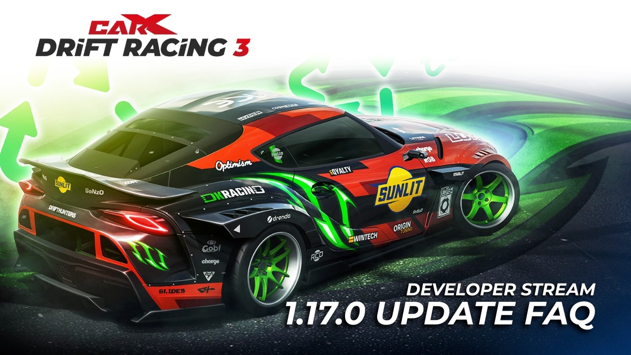 CarX Drift Racing 3: Стрим разработчиков 1.17.0
