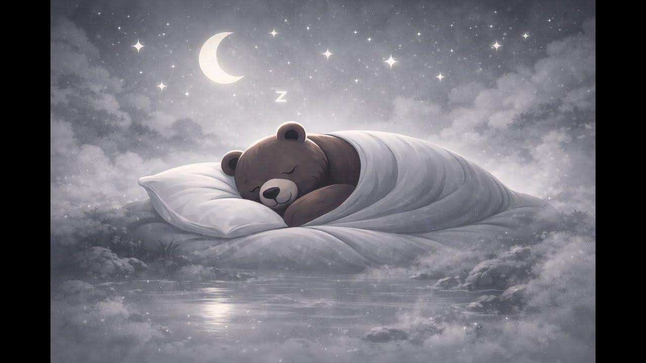 Gray Noise for Sleep & Tinnitus Relief (10 Hours) | Sleeping Bear Audio