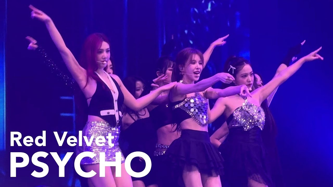 [4K] 240818 Red Velvet - Psycho @HAPPINESS : My Dear, ReVe1uv Fan Concert in BANGKOK