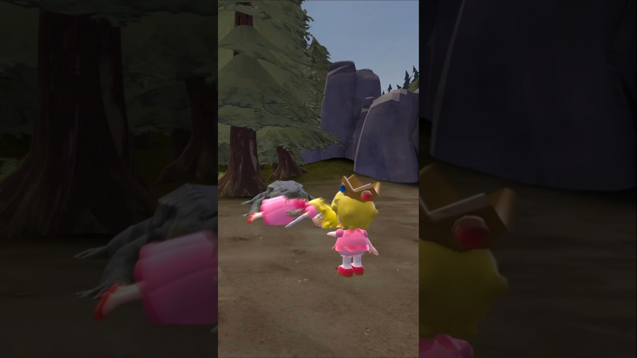 Peach eaten by Crocodile