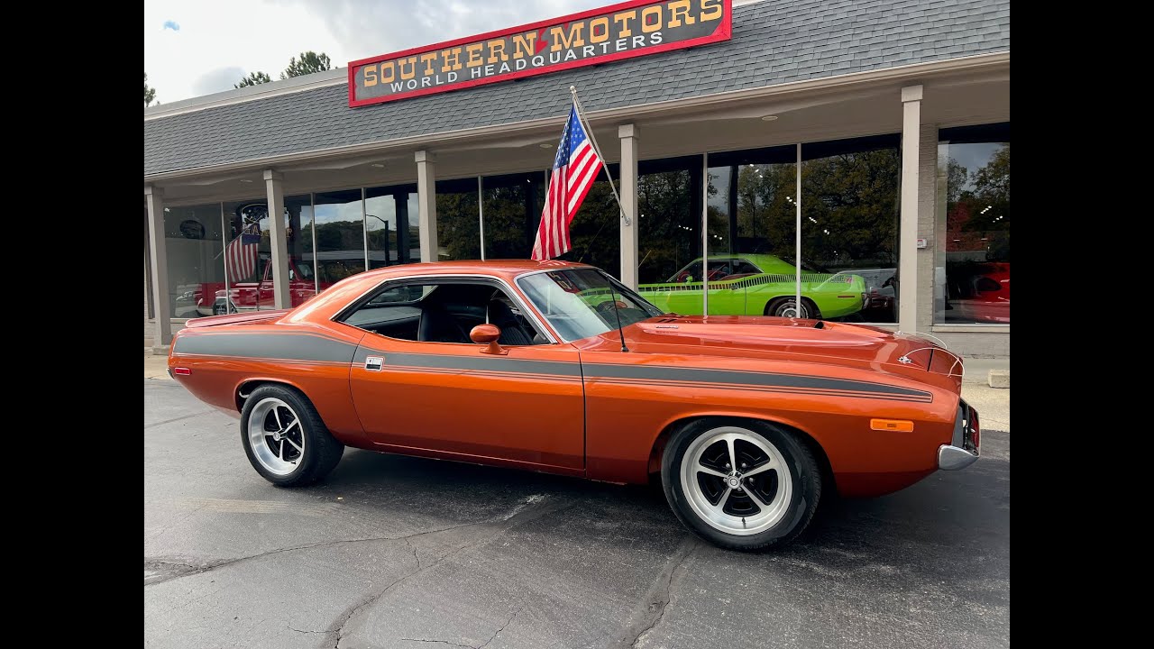 Plymouth Cuda 1974 года выпуска 58 900 долларов США