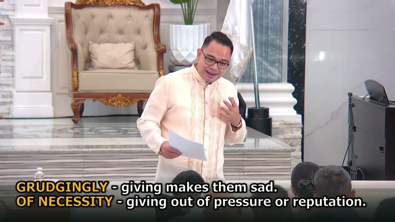4 Keys to Make Us Cheerful Giver | Rev. Provy R. Cadeliña