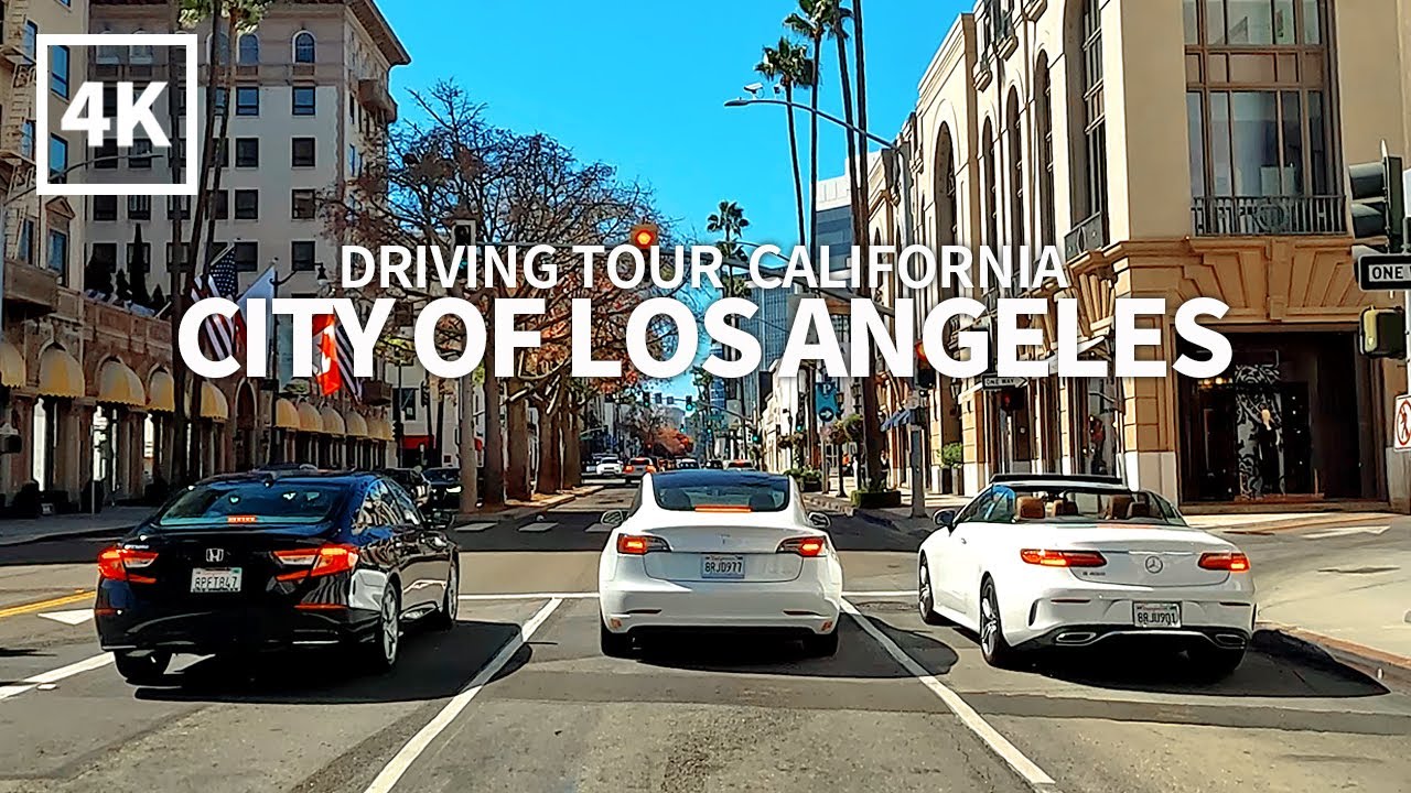 [Full Version] Driving Los Angeles - 5 Hours 41 Min. a Long Drive in Downtown & Westside Los Angeles