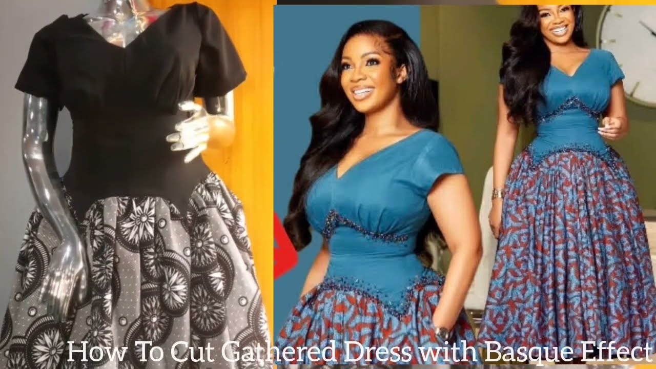 How To Draft An Under Bust Corset Dress With Basque Effect | Under Bust Corset Dress