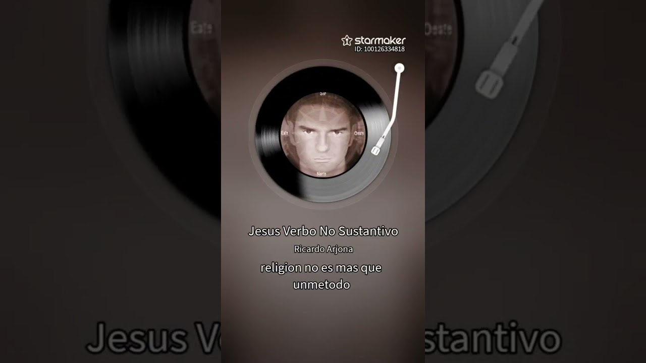 JESÚS VERBO NO SUSTANTIVO 