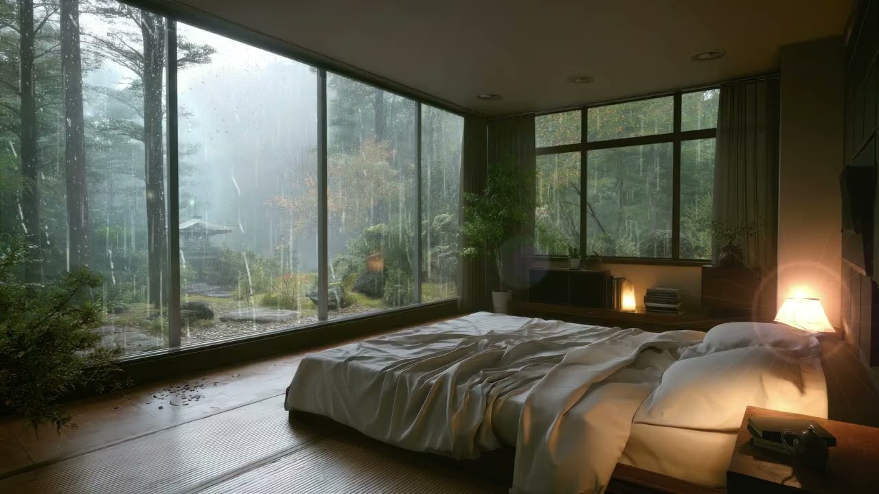 Rain & Soft Piano 🌧 Calm Focus Music for Deep Sleep & Anxiety Relief