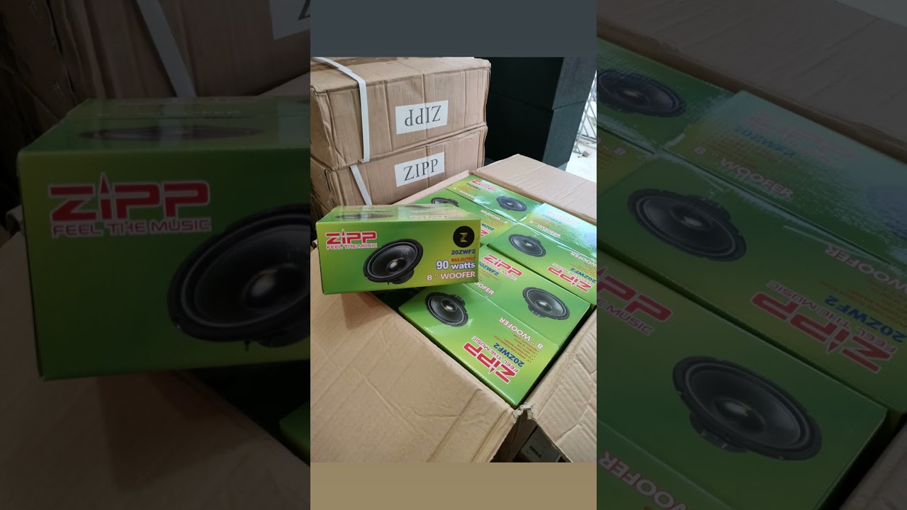 Zipp Woofers | Tweeters | Midranges 