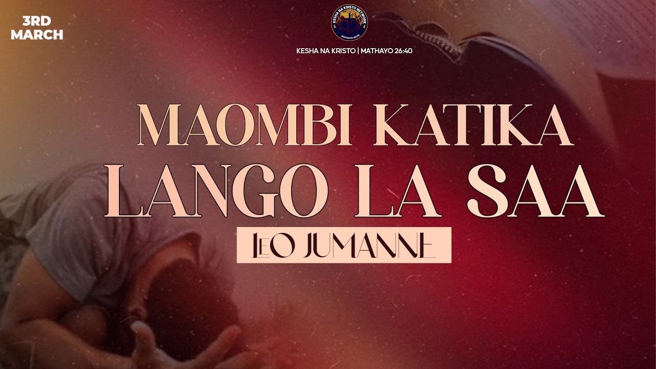 MAOMBI KATIKA LANGO LA SAA  | Pastor Wilbert Sengeka | 3 March, 2026