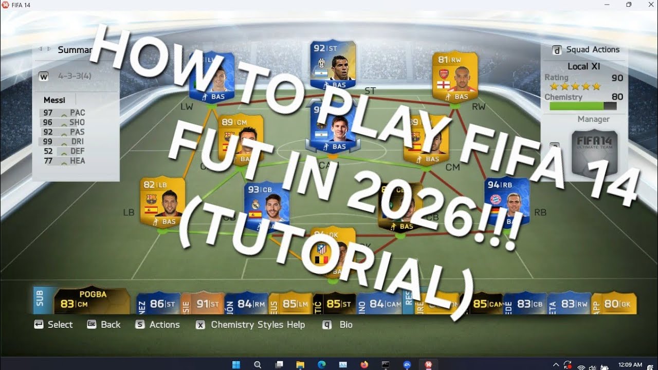 HOW TO PLAY FIFA 14 FUT IN 2026!!!! (TUTORIAL)
