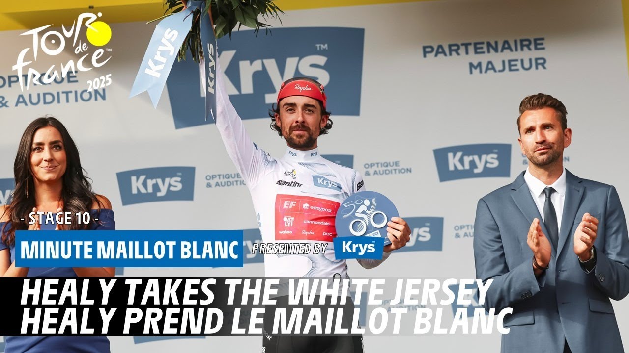 Krys White Jersey Minute - Stage 10 - Tour de France 2025