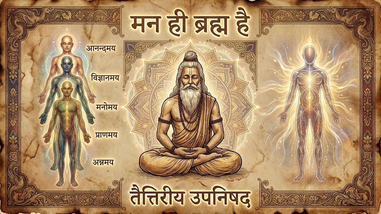 तुम्हारा मन ही ब्रह्म है | तैत्तिरीय उपनिषद की अद्वैत व्याख्या