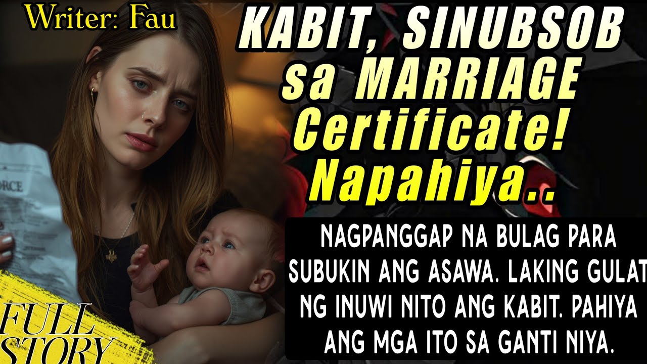 KABIT, SINUBSOB sa MARRIAGE Certificate! Napahiya.. love story 