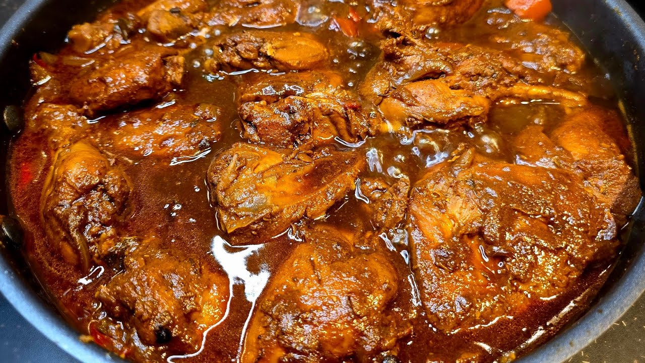 Jamaican Brown Stew Chicken Recipe